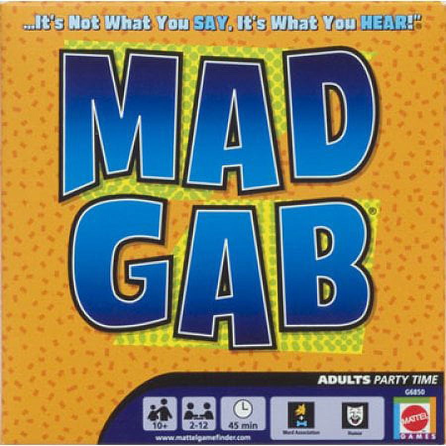 Mad Gab Card Game by Mattel