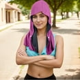 thumbnail image 6 of Hooded Cooling Towel, Torqee Fast Wicking Neck Wrap, Outdoor Head Cover, for Sports, Camping, Cycling and Hot Weather, Grey, 6 of 9