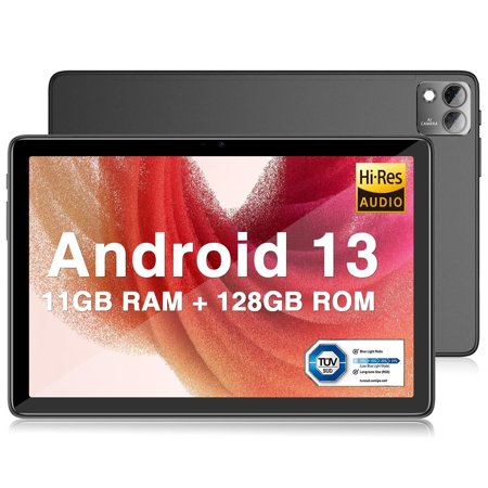 T10S 10.1 inch Tablet 11GB RAM + 128GB ROM Android 13 6600mAh Tablet PC