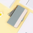 thumbnail image 4 of PU Leather Case With Card Holder Kickstand Shockproof Flip Cover For Samsung Galaxy A20/A22/A32/A41/A53/S22 Ultra, Wallet Book Stand Folio Card Holder Phone Cover, 4 of 5