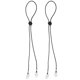 thumbnail image 2 of 2 uds. De pinzas para servilletas dentales, pinzas para babero flexibles, servilletero para bebés adultos mayores Negro Colcomx Servilletero de comida, 2 of 6