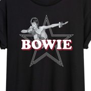 David Bowie - Logo Star - Women's Oversized T-Shirt