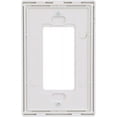 thumbnail image 4 of EATON PJS26W Arrow Hart Pjs26 Decorative Screw less Wall Plate, 1 Gang, 3.13 In L X .5 In W X 4.88 In H, White, 4 of 5