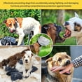 thumbnail image 4 of jesticaly Housse de Protection Respirante pour Chien Museau de Randonnée Amusement Maille Blanche Portable Animal de Compagnie Blanc 40*21*28CM, 4 of 6