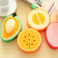 thumbnail image 4 of Ludlz 4PCS Kitchen Tool Lovely Fruit Dish Washing Cleaning Cloth Gadget Sponge Scouring, 4 of 8