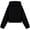 Black, variant on Xudanell Girls Oversized Hoodies 5-16 Years Basic Solid Pullover Hooded Sweatshirts Casual Y2K Outfits Fall Winter Clothes (5-6 Years, Sky Blue)