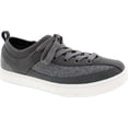 thumbnail image 1 of Men's Drew Buzz Sneaker Grey Leather/Flannel 10 4E, 1 of 5