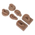 thumbnail image 4 of Human Ear Model, Soft Silicone Ear Model 3 Pair High Simulation Reusable  For Acupuncture Training For Display Props For  Practice Light Skin Color,Medium Skin Color,Deep Skin, 4 of 8