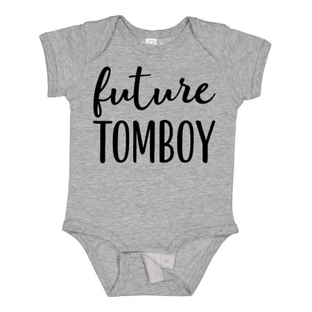 

Inktastic Future Tomboy Cute Girls Gift Baby Girl Bodysuit