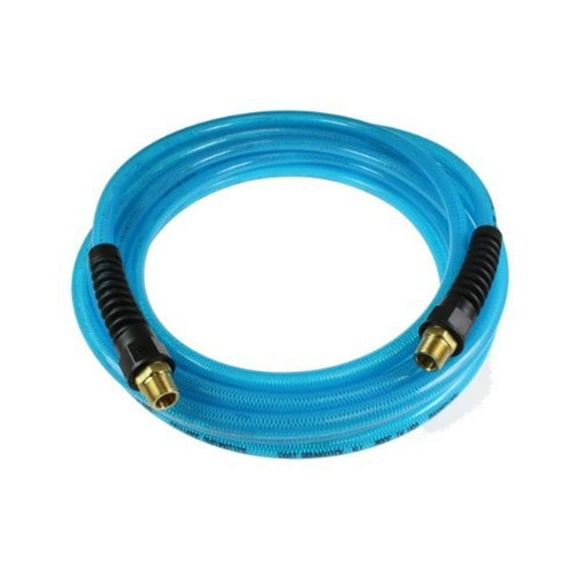 Coil Hose Pneumatics CHPFE60254T 0.25 MPT x 0.38 in. ID Blue 25 ft. Flexeel Hose