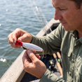 thumbnail image 5 of Topwater Popper Fishing Lure Set, 6pc Hard Baits with Treble Hooks for Bass Striper and Saltwater Fishing, 1.41 oz Each, 4.92 Inch Each, 5 of 5