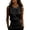 F334 Black, variant on Curuila Womens Summer Tops Crew Neck Sleeveless Solid Color Comfortable Casual Wear T Shirt Black Size L