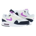 thumbnail image 3 of Nike Air Max 1 BG GS Girls Shoes Size 6.5, Color: White/Fuschia Dream, 3 of 5