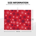 thumbnail image 2 of Yiaed Snowflake Symphony Print Highly Absorbent Microfiber Kitchen Counter Mat, Dish Drying Pad for Dishes, Utensils, Pots and Pans, Large 18" x 24", 2 of 7
