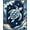 Blue, Pattern 2, variant on ODIKA 4'x6' Machine Washable Non-Slip Area Rug, Ocean Dream Bath Shells Marine Life High Traffic Rug, Blue, 59666