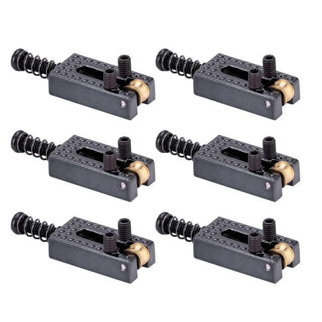Sillín para guitarra, 6 piezas de sillines de guitarra con puente de guitarra Sillín para guitarra eléctrica Características de vanguardia