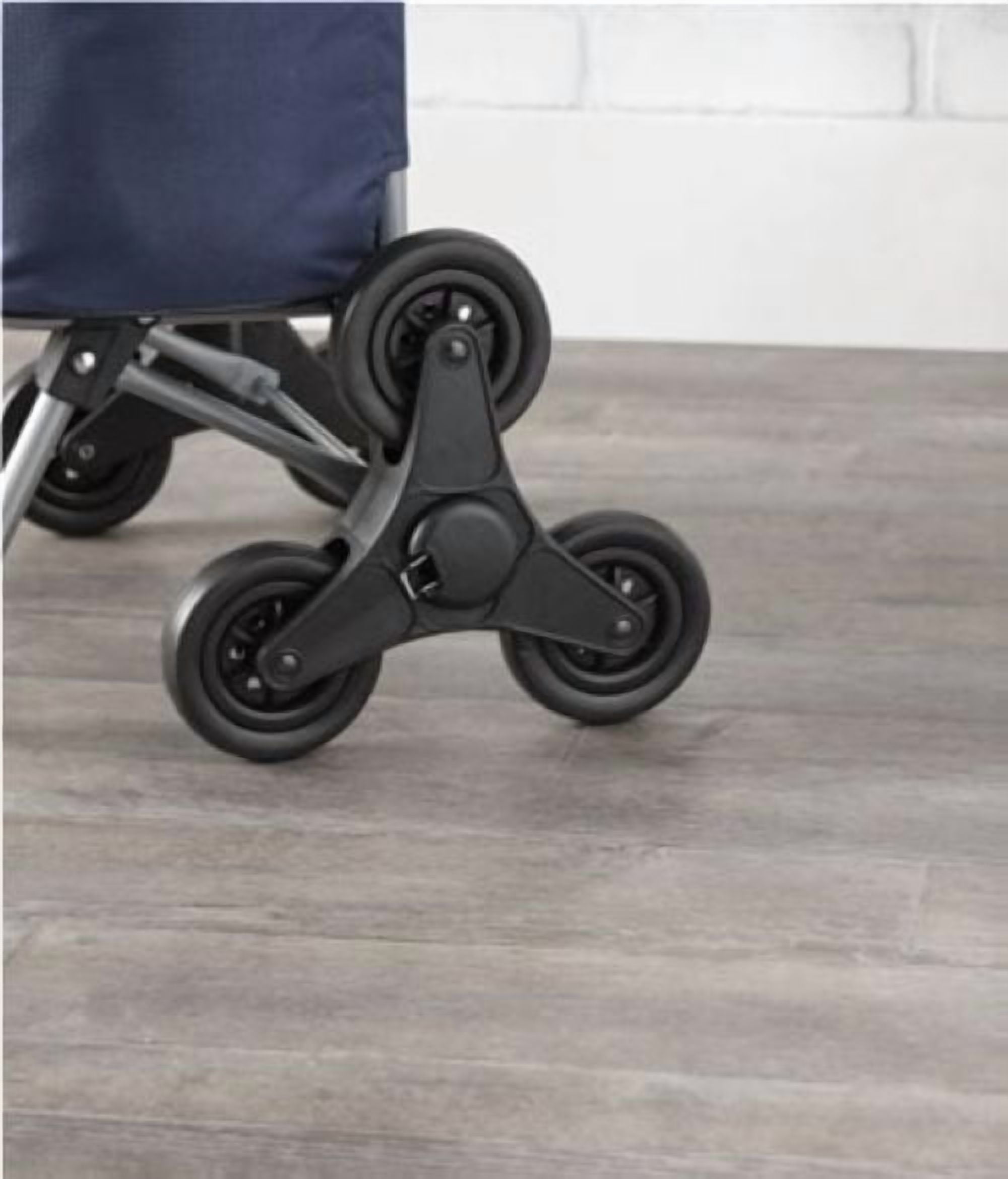 Mainstays Chariot à provisions franchisseur d'escalier Chariot de magasinage d'escalier