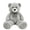 gray-teddy, variant on MorisMos 39in Soft Gray Teddy Bear Stuffed Animal, Curly Bear Plush Toy with Classic Plaid Bow