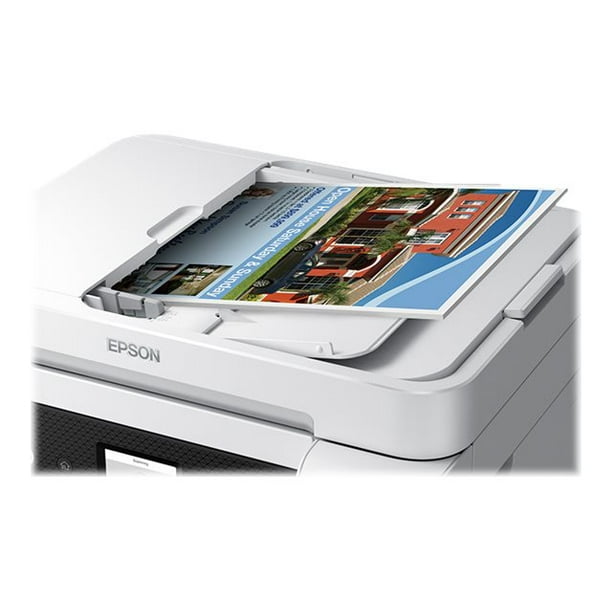Imprimante multifonction à jet d'encre sans fil Epson WorkForce ST ST-C4100  - Couleur - Copieur/Fax/Imprimante/Scanner - Impression 4800 x 1200 dpi -  Recto verso automatique 