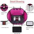 thumbnail image 4 of Bolsa de Playa Tote QOGiR Neopreno Blanca Grande con Bolsillo Interior, 4 of 8