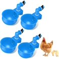 thumbnail image 1 of Pieza, bebedero para pollos, bebedero automático para pollos, bebedero automático para aves de corral, bebedero de plástico azul, herramienta para dar de beber a las aves de corral, adecuado para, 1 of 5