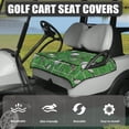thumbnail image 3 of Whosucclay Golf Club & Ball Print 4 Pockets Golf Cart Seat Cover Breathable for EZGO Club Car Yamaha Icon, Anti-Fade Golf Cart Seat Protector, 3 of 7
