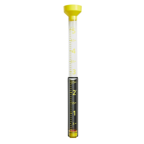 Taylor Precision Products 5-inch ClearVu Jumbo Rain Gauge