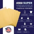 thumbnail image 6 of 500-Pack Kraft Bubble Mailers, 5x10 Inch Padded Shipping Envelopes, Lightweight & Durable, 6 of 6