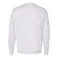 thumbnail image 3 of Comfortwash by Hanes B35400006 Garment-Dyed Long Sleeve T-Shirt With a Pocket, White - Extra Large, 3 of 3