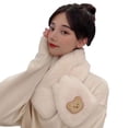 thumbnail image 3 of Cekizud Scarves for Women Solid Tassel Soft Scarf Versatile Spring Fall Casual Neck Wrap, 3 of 3