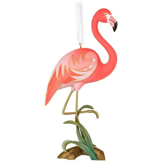 Hallmark QGO2392 Fancy Flamingo 2021 Ornament