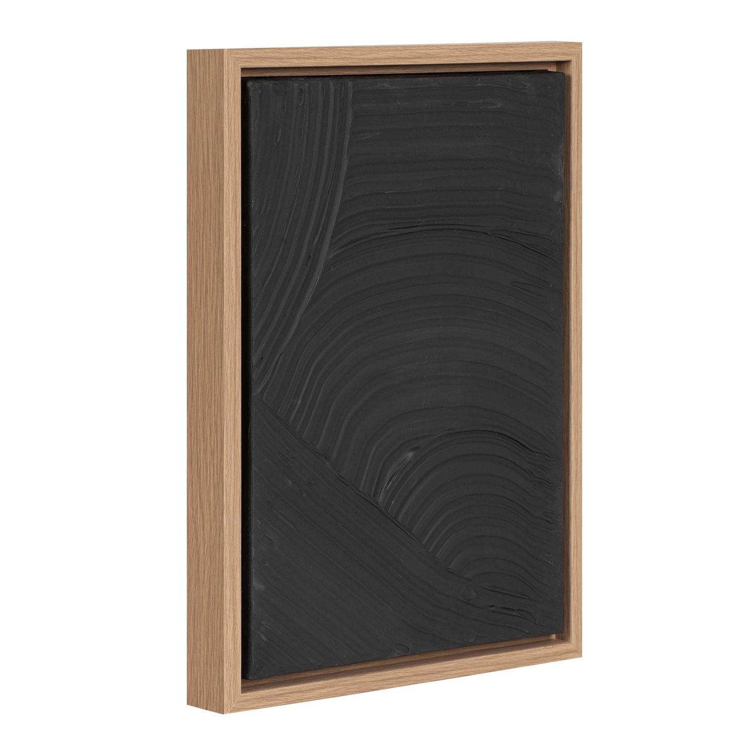 hometrends Heavy Texture Design 2 Framed Canvas Art