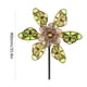thumbnail image 3 of Molino Molino de viento de mariposa giratorio luminoso, hilanderos de viento giratorios de arte de hierro (amarillo) Wdftyju Libre de BPA, 3 of 3