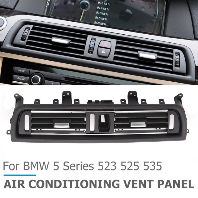 Cubierta de rejilla de panel de tablero de ventilación de salida Ndcxsfigh de aire central delantera para BMW 5 Series F10