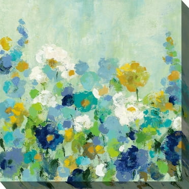 Midsummer Blue Indoor/Outdoor Art - Multi-color