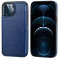 thumbnail image 3 of REQO Compatible with iPhone 12 Pro Max Wallet Case with Card Holder,PU Leather Kickstand Card Slots Case, Double Magnetic Clasp and Durable Shockproof Cover 6.7 Inch(Blue), 3 of 7