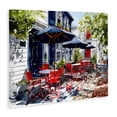 thumbnail image 2 of Stupell Industries Traditional Cafe Classic Red Chairs Canvas Art, 40 x 30, by Franklyn Gregory, 2 of 8
