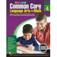 thumbnail image 1 of Pre-Owned Common Core Language Arts and Math, Grade 4 (Paperback) 1483804526 9781483804521, 1 of 1