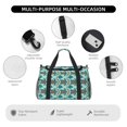 thumbnail image 4 of Easygdp Turtles And Seahorses Bolsa de Gimnasio, Bolsa de Viaje Duffel, Bolsa de Fin de Semana con Compartimentos, Bolsa de Mano para Noche, 4 of 7