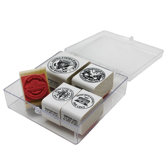 Coin Stamps - Tails - Set Of 5