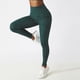 thumbnail image 3 of Impreso pantalones de yoga al aire libre correr fitness deportes pantalones mujeres alto cintura polainas pátina verde L, 3 of 6