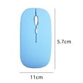 thumbnail image 2 of Ratón Bluetooth, ratón inalámbrico recargable, ratón inalámbrico para ordenador portátil/PC/Mac/iPad pro/Computer807, 2 of 5
