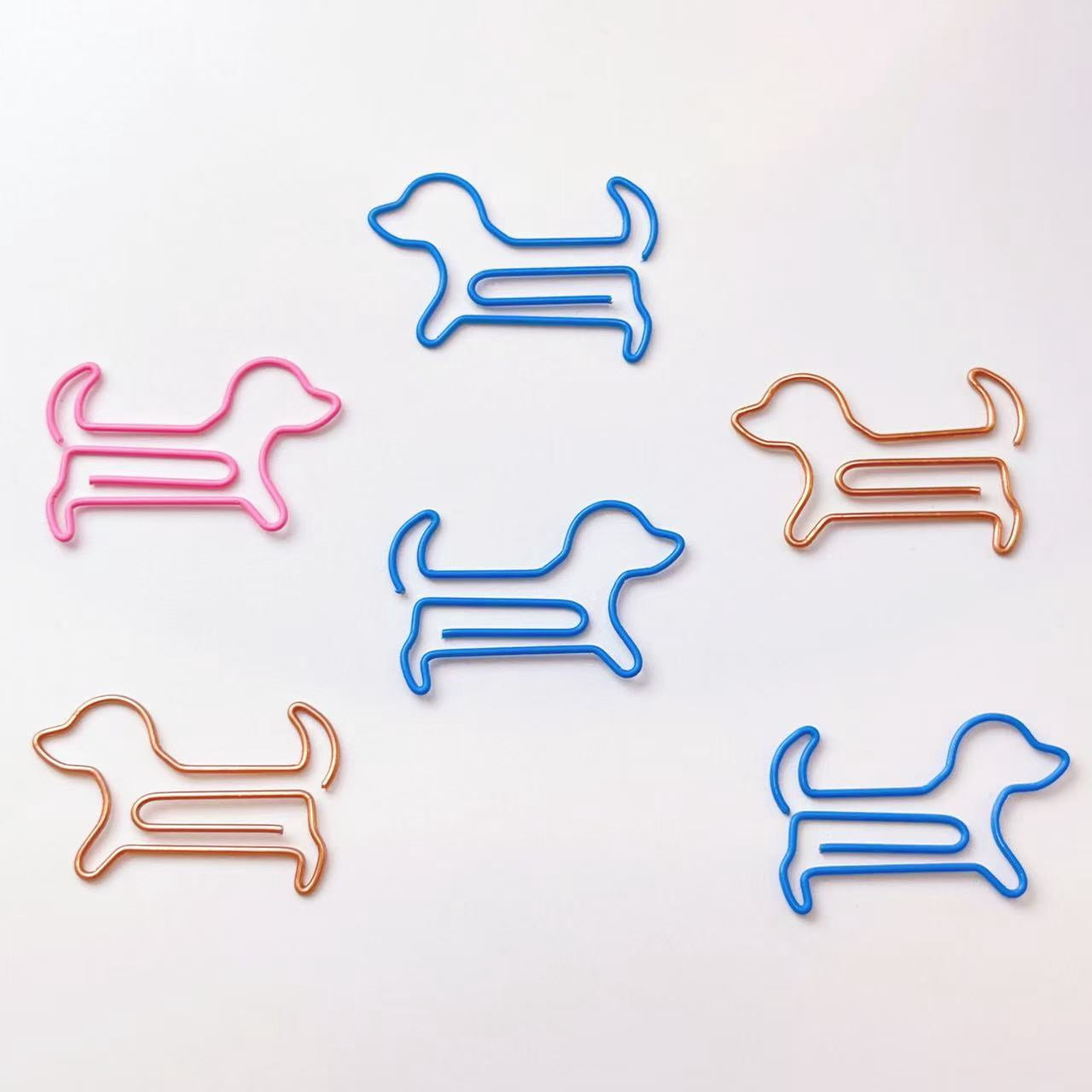 140pcs High-quality Cute Paper Clips with Metal Coating - Office Supplies, Paper Clips, Folders, Bookmark Clips, Multi-color, Metal Paper Clips for Office Supplies, , Novelty Clips
