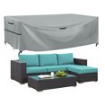thumbnail image 3 of SELLCLUB 124" x 71" x 29" Gray Rectangle Patio Furniture Set Cover, 3 of 8