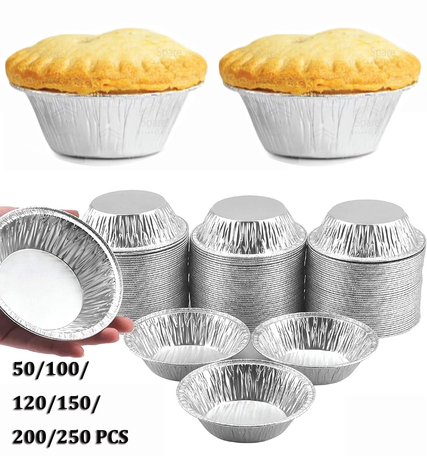 Small Pie Plate 5 Inches (about 12.7 Cm), Disposable Mini Pie Can
