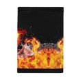 thumbnail image 3 of CHAQLIN Flaming Water Soccer Ball Children's Wallet, Polyester Kids Trifold Wallet for Sports, Easy to Clean Dustproof Trifold Card Wallet, 3 of 7