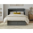 thumbnail image 5 of Nantucket Full Wood Size Murphy Bed Chest w/ Mattress & Built-in Charger in Gray, 5 of 10