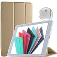 thumbnail image 1 of DuraSafe Cases iPad PRO 9.7 Inch 2016 [ PRO 9.7 2016 ] A1673 A1674 A1675 MLMP2LL/A MM172LL/A MLMN2LL/A MLMW2LL/A Trifold Hard Smart PC Translucent Back Cover - Gold, 1 of 6