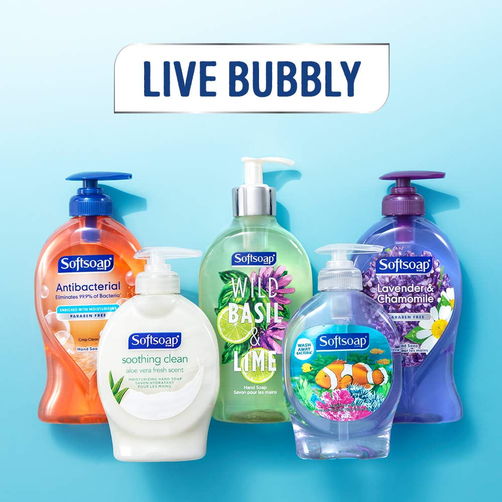 Softsoap Liquid Hand Soap Pump, Fresh Breeze, 7.5 oz, 4 Pack