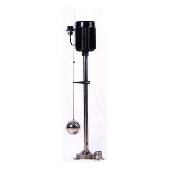 Dayton Upright Sump Pump, 1/2 HP 5URJ3